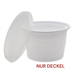 Deckel fr Soup To Go Becher 1000ml PP wei